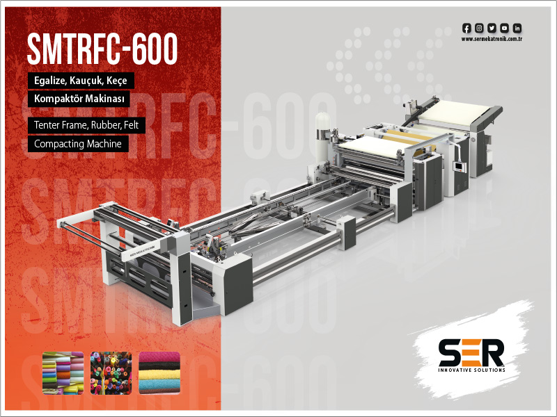 Tenter Frame, Rubber, Felt Compacting Machine